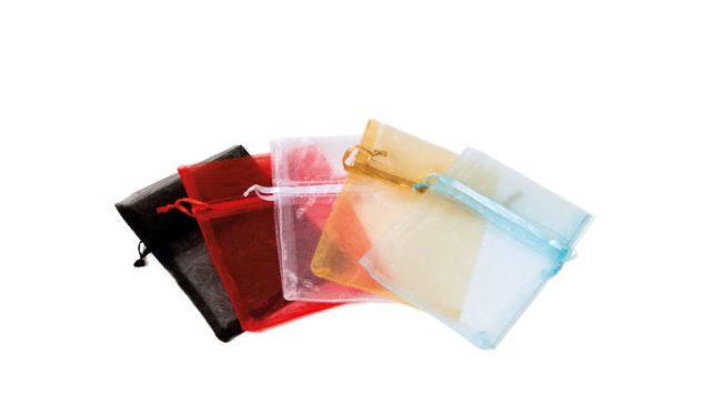 Chocolate Organza Bags Colour Options