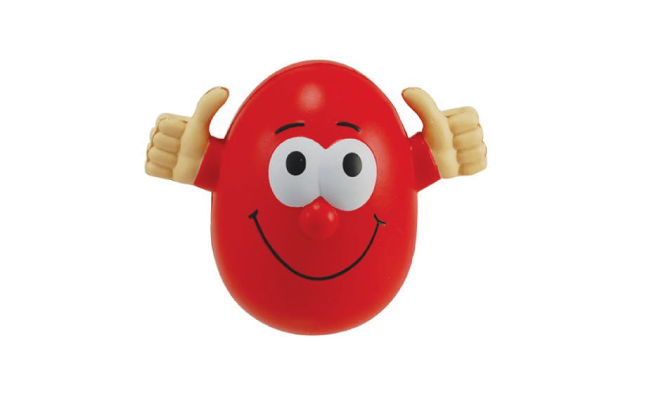 Stress Rocking Eggs (Red)