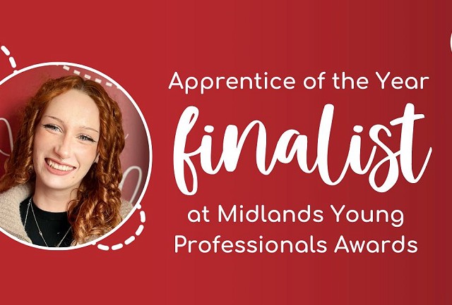 Service Assistant Saffron has been confirmed as a finalist for the ‘Apprentice of the Year’ award