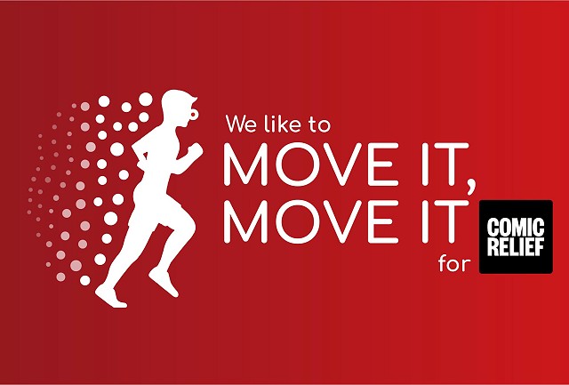 Thumbnail for We like to 'move it, move it' for Comic Relief