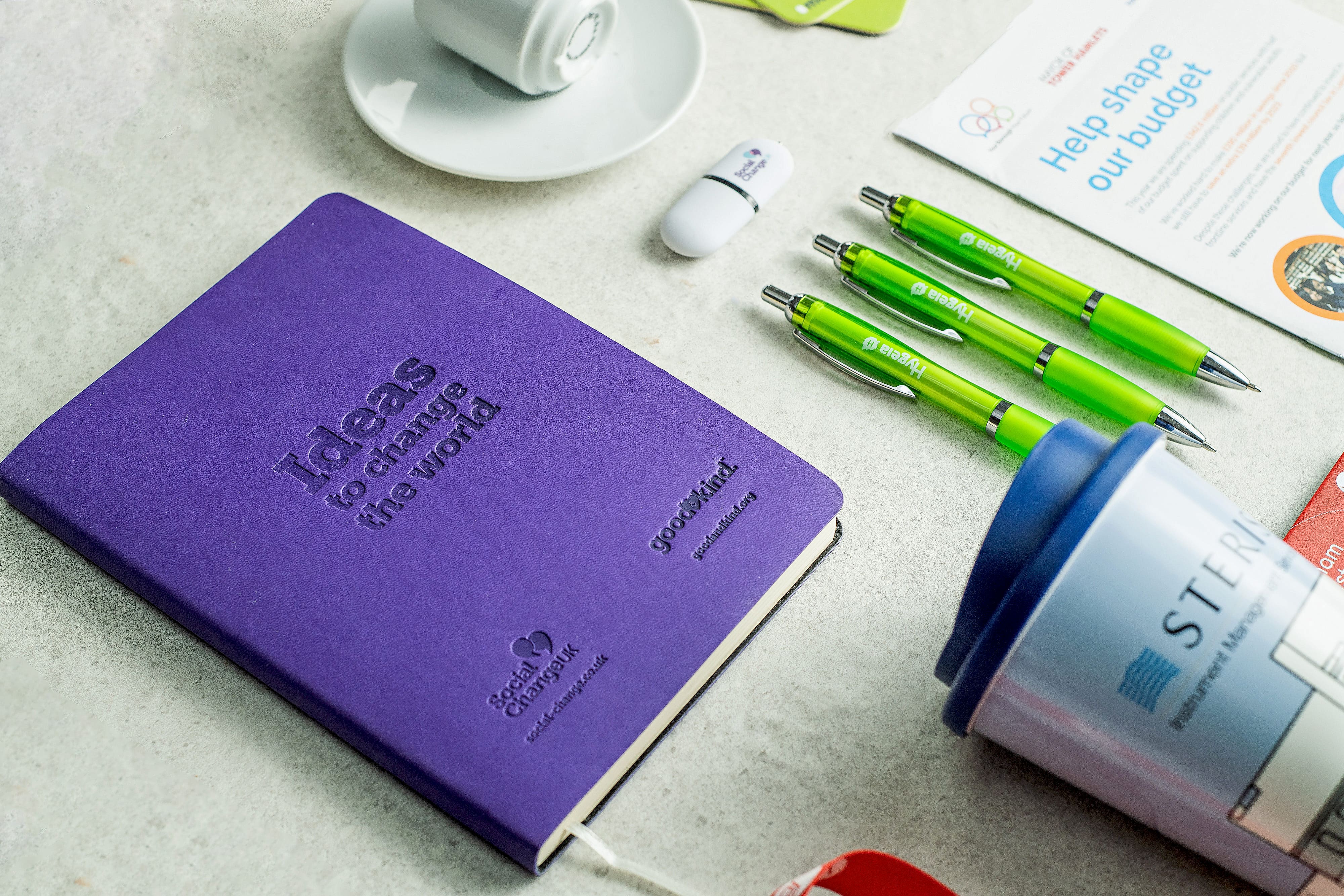 Branded Notebooks Visual Print and Design