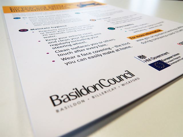 Basildon Council Leaflets
