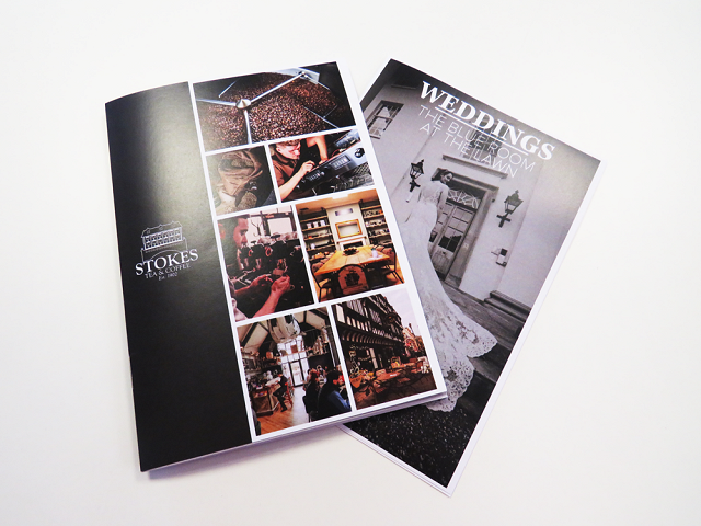 Stokes Wedding Leaflets Visual Print and Design