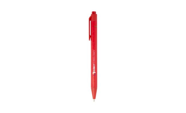Red Recycled Paper Pen
