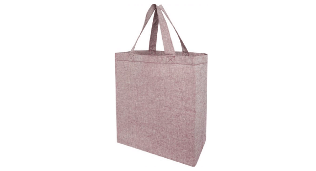 150 g/m recycled tote bag maroon