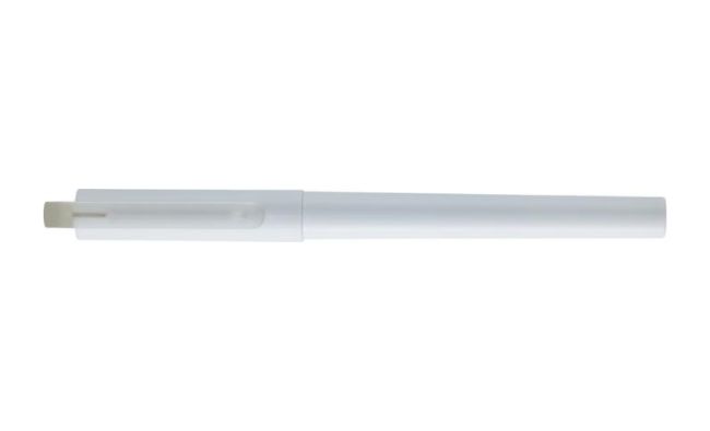 White recycled PET gel ballpoint pen