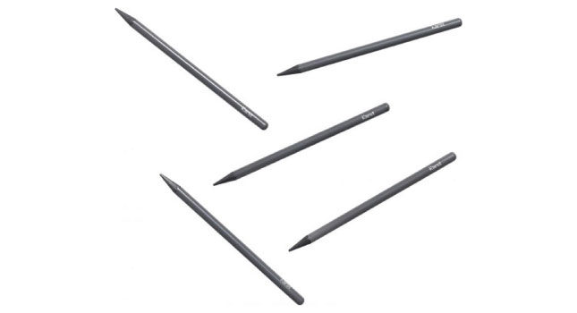 2B Woodless graphite pencils (Grey)