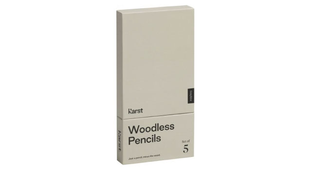 2B Woodless graphite pencils