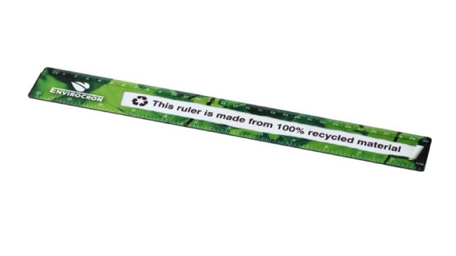 Thumbnail for 30 cm ruler from 100% recycled plastic