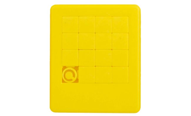 yellow sliding puzzle game