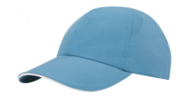 6 panel GRS recycled cool fit sandwich cap Blue