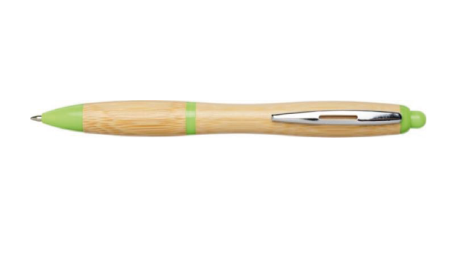 Bamboo ballpoint pen Green