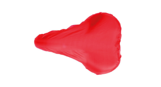 Bike seat cover (red)