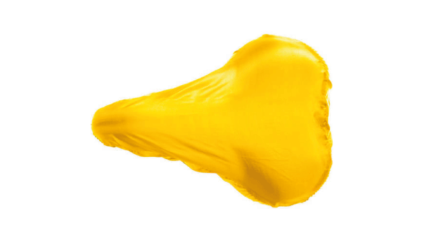 Bike seat cover (yellow)