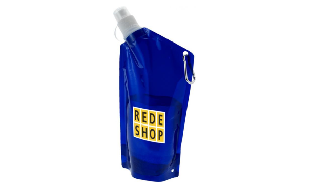 Remove  Cabo 600 ml water bag with carabiner Blue