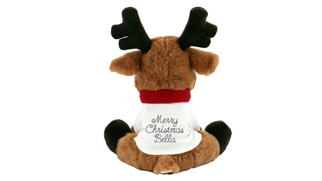 Christmas T Shirt Reindeer with Logo
