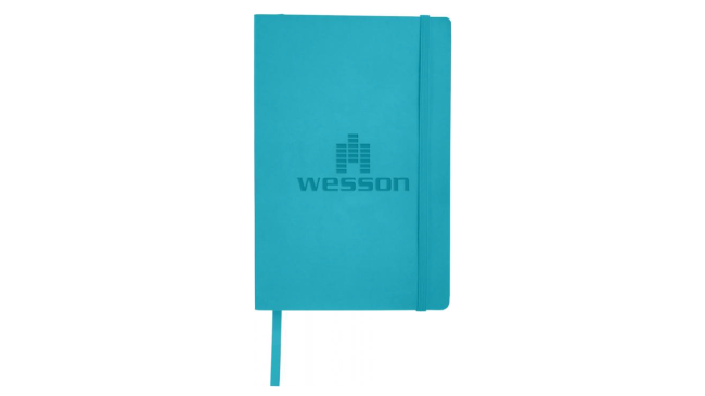 Classic A5 soft cover notebook Light Blue