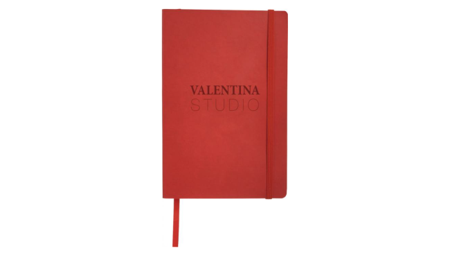 Classic A5 soft cover notebook Red