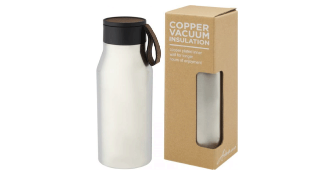 Copper vaccum insulated stainless steel bottle (Silver)