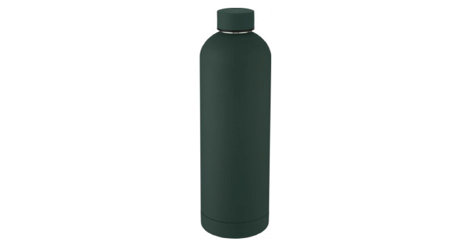 Copper Vacuum insulated bottle 1L green
