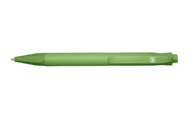 Corn plastic ballpoint pen (green)