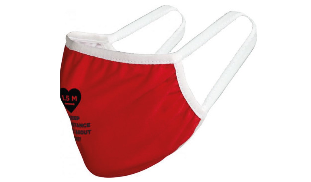 Cotton Face Masks Red