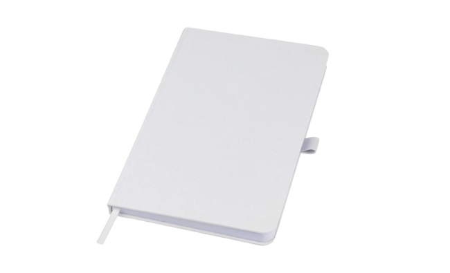 Remove  Crush paper hard cover notebook White