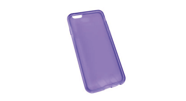 Custom smartphone case purple