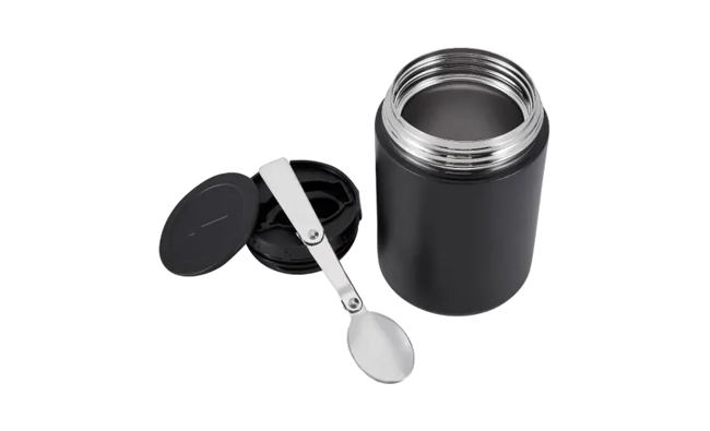Duka Insulated Food Flask Open