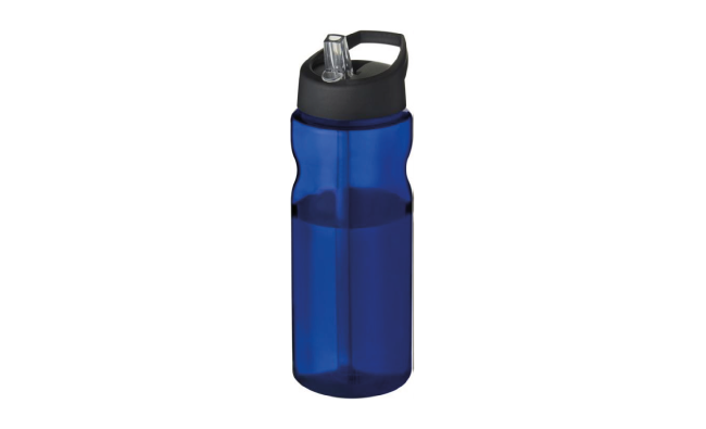 Eco 650 ml spout lid sport bottle (Blue and Black)