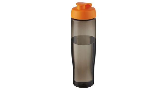 Eco 700ml sports bottle flip lid orange