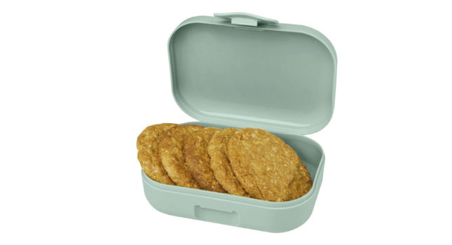 Eco bio clip lunch box - Sage