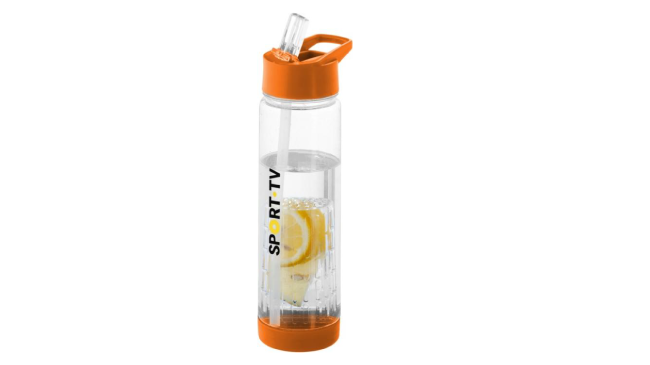 Infuser sport bottle Orange