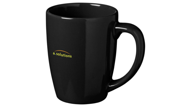 Medellin 350 ml ceramic mug Black