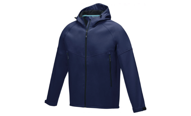 Men’s GRS recycled softshell jacket (Navy)