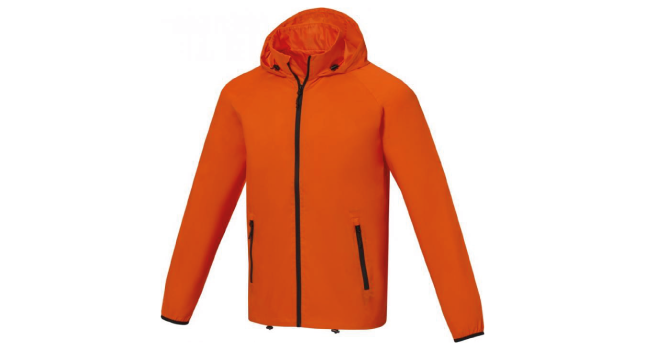 Men's lightweight jacket orange