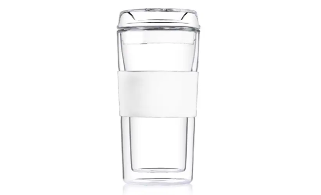 Milan Glass Cup White