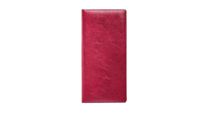 Pocket Weekly Diary Red