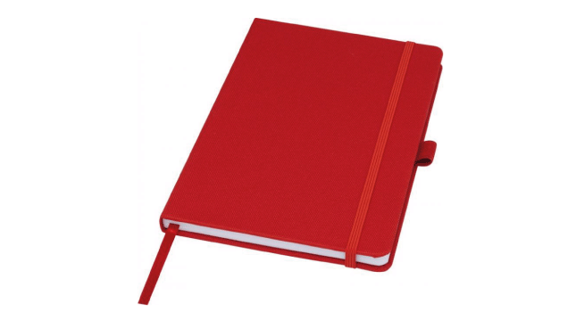 Recycled notebook A5 red