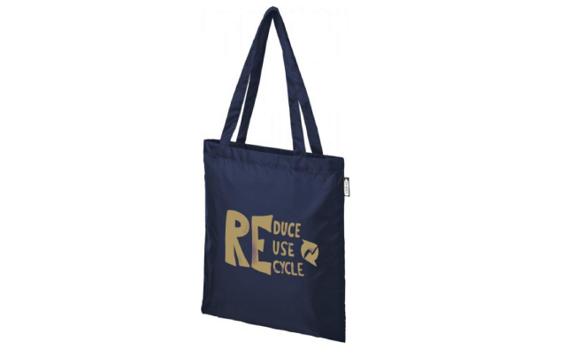 Recycled PET tote bag Navy