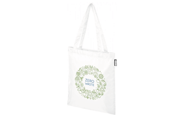 Remove  Recycled PET tote bag White