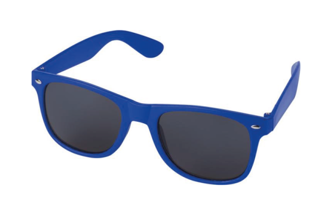 Recycled plastic sunglasses blue