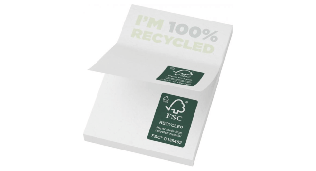 Remove  Recycled sticky notes 50 x 75mm