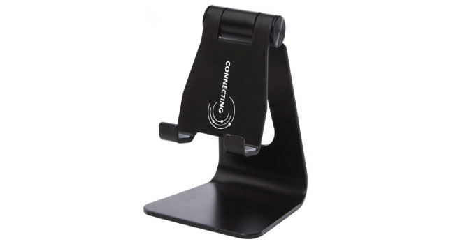 Rise tablet stand branded