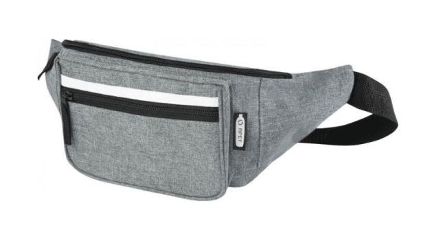 RPET waist bag grey