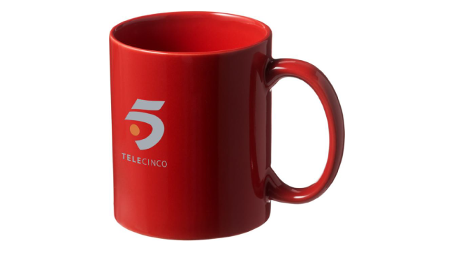 Santos 330 ml ceramic mug Red