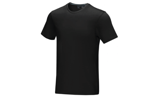 Short sleeve men’s GOTS organic t shirt (Black)