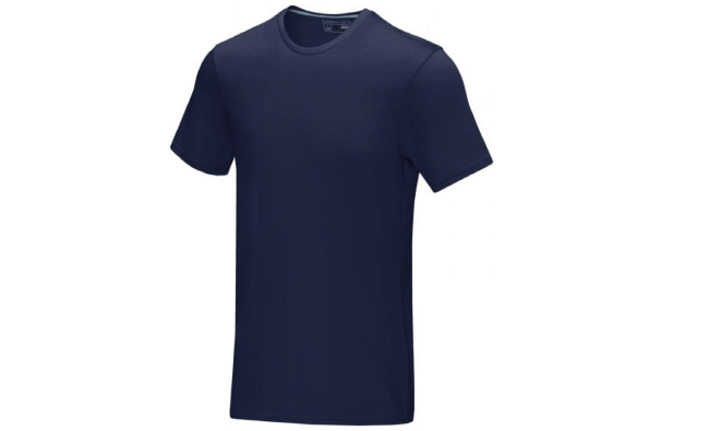 Short sleeve men’s GOTS organic t shirt (Navy)