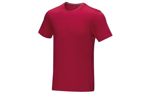 Short sleeve men’s GOTS organic t shirt (Red)