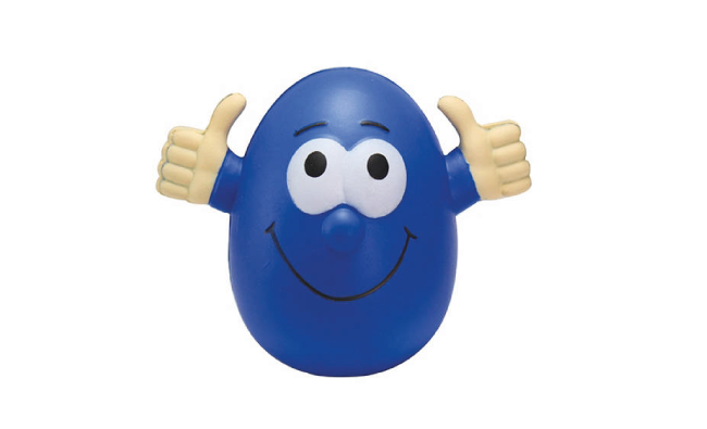 Stress Rocking Eggs (Blue)